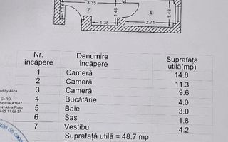 Apartament 3 camere circular Str. Luica - Str. Uioara 2 - Poză 11