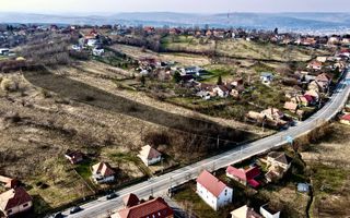 COMISION 0% - Teren intravilan | 4136mp | front 25ml la E81 | Feleacu - Poză 1