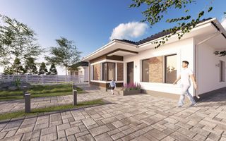 Casă parter LeGaga Cornesti, complex rezidential, comision 0 - Poză 5