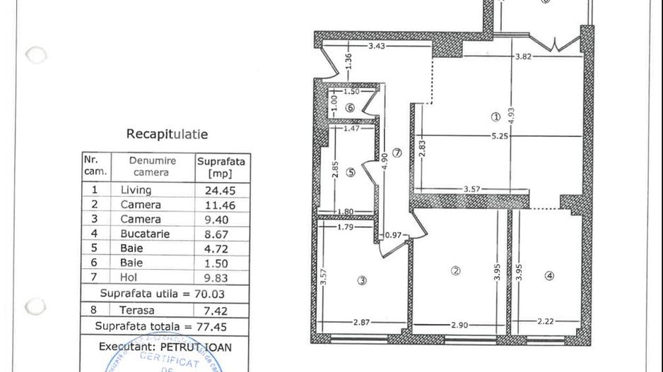 Apartament cu 3 camere, Floreasca Residence - Schiță 10