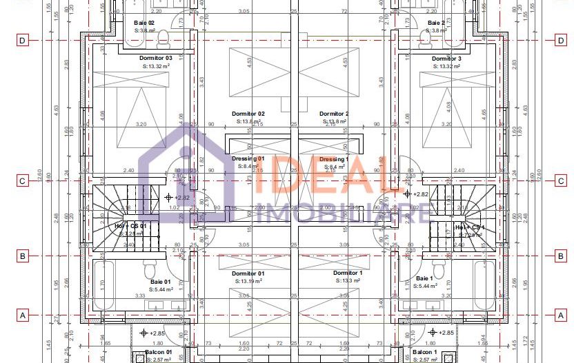 Duplex elegant cu 4 camere, curte și loc de parcare – design modern, Șura Mică - Schiță 10