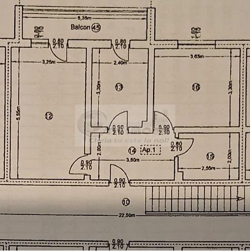 Valea Lupului, 2 cam, dec, 54 mp, parter, mobilat, parcare, 107000 € - Poză 8