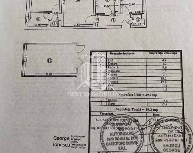 Apartament 3 camere ultracentral | Etaj 1| Garaj | Piața Grivitei - Poză 9