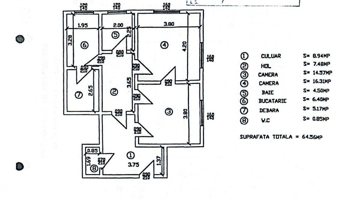 Apartament 3 camere -Cismigiu | Creditabil - Poză 5