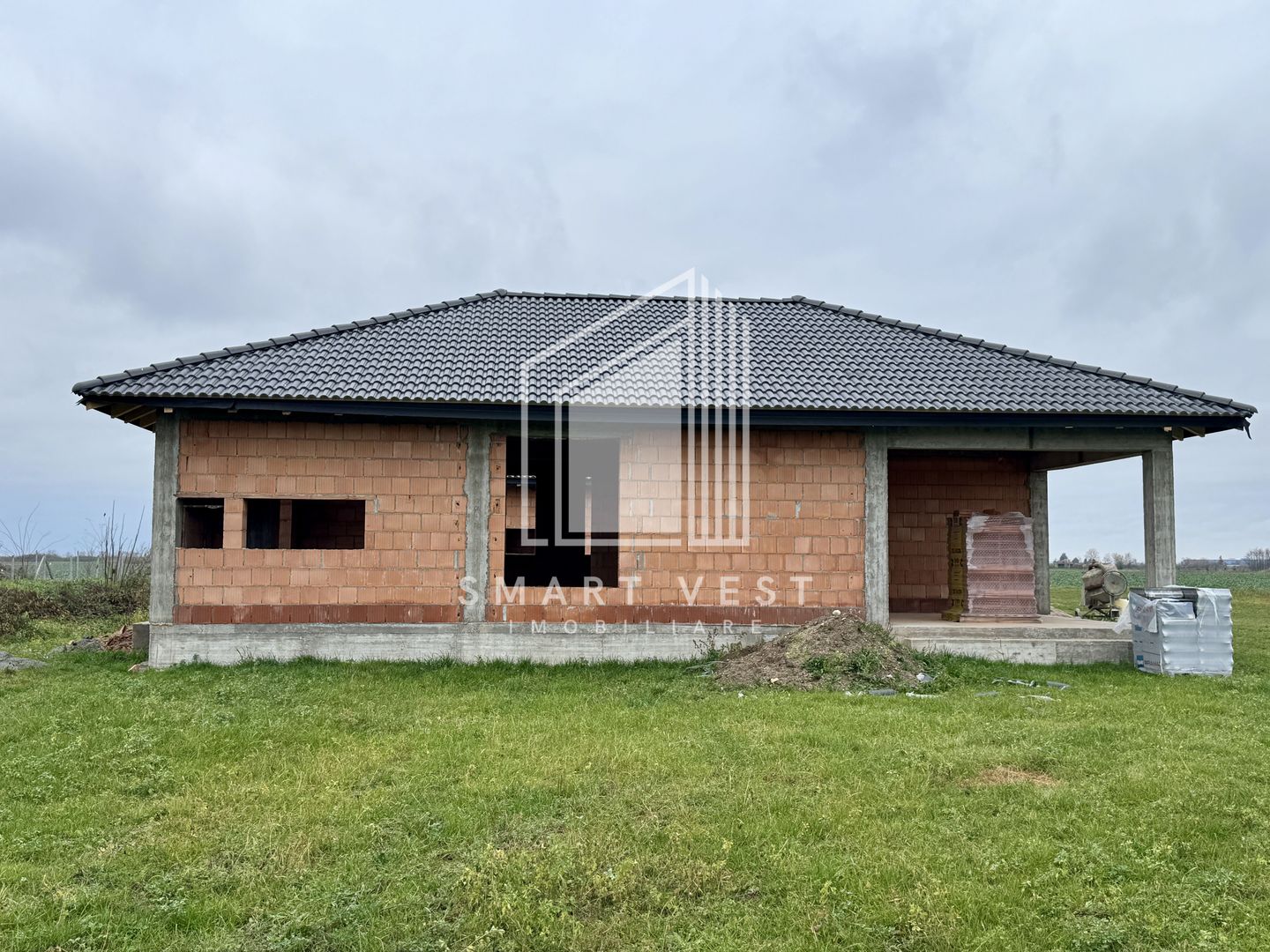 Casa in rosu tip mediteranean | 120 mp | Zona Vetis - Poză 10