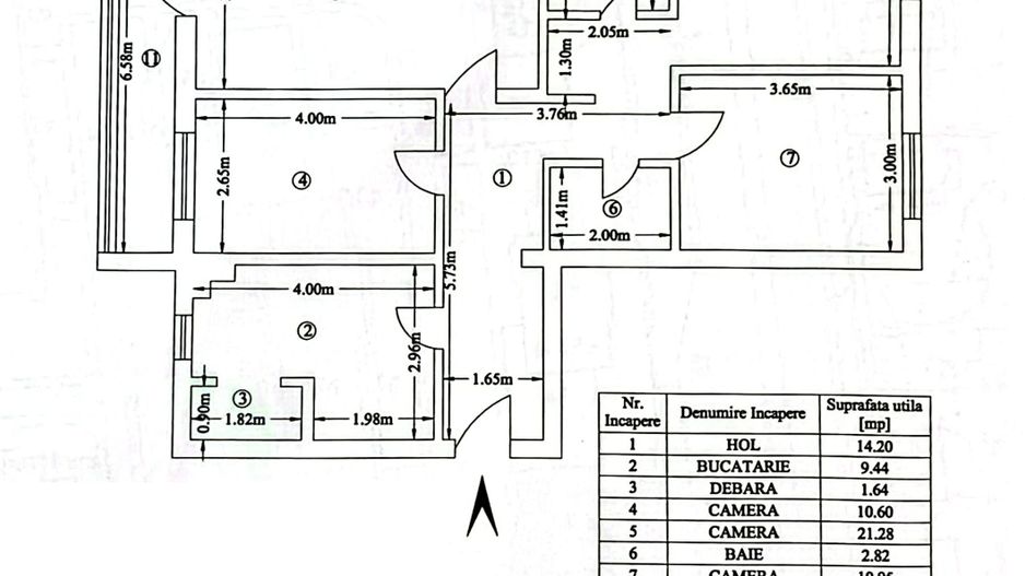 Apartament cu 4 camere + GARSONIERĂ la același etaj – VASLUI, Zona CARTIER - Poză 14