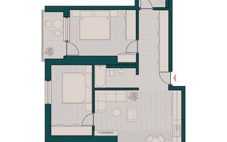 Vânzare, apartament, 3 camere, Iași - Poză 5