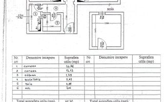 Apartament 2 camere | Floreasca | boxă | centrală proprie - Schiță 13