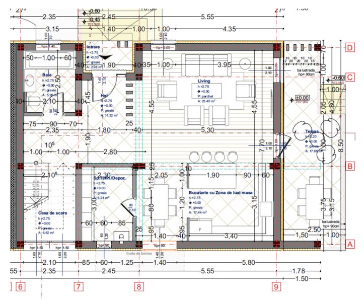 0% comision | Casă cuplată | arhitectură contemporană | Feleacu - Schiță 4