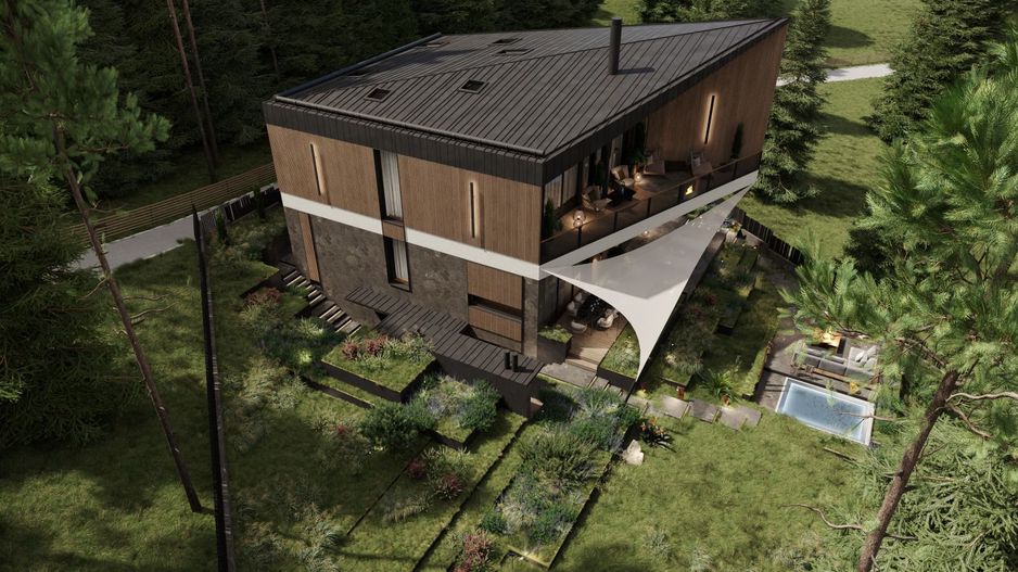 Teren cu proiect vila autorizat Poiana Brasov - Poză 7