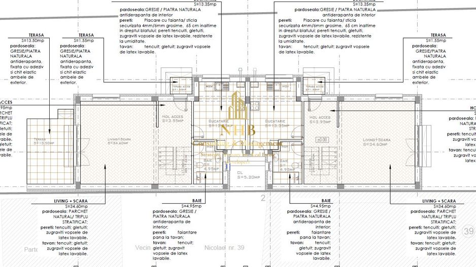 Vând vila în duplex 4 camere, 3 dormitoare, 4 bai, 2 locuri parcare - Poză 17