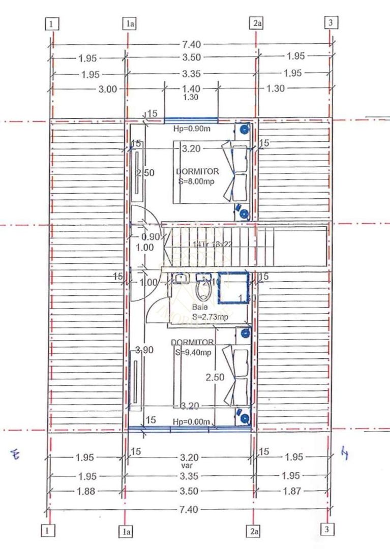 Cabana a Frame 4 camere 76 mp-teren-Colibita - Poză 3