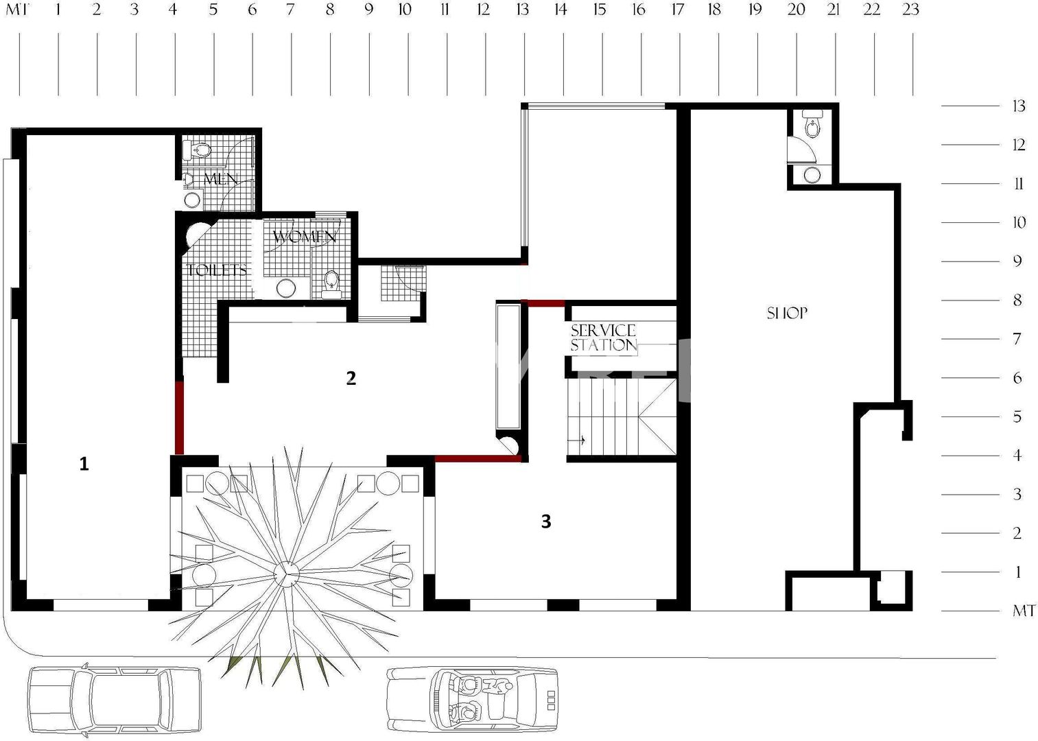 Închiriere spaţiu comercial București - Schiță 3