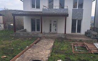 Casa moderna de 150mp, teren 400mp, semifinisata, Apahida - Poză 3