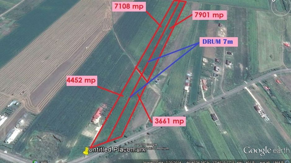 Teren pentru investitie, 15.000 mp, zona Ciusmeaua Moldovencei; - Poză 1