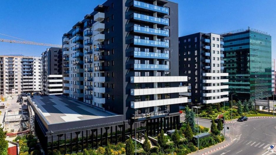 Inchiriere apartament 2 camere lux || Cortina North  || Parcare  || Video - Poză 14