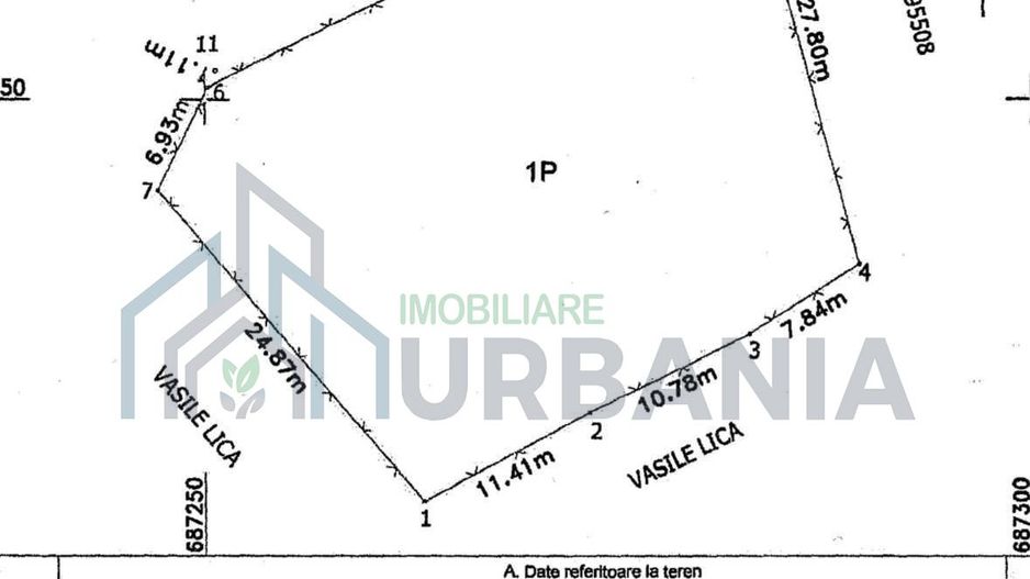 Teren în Vorovesti, cu autorizație de construire duplex și toate utilitățile - Poză 3