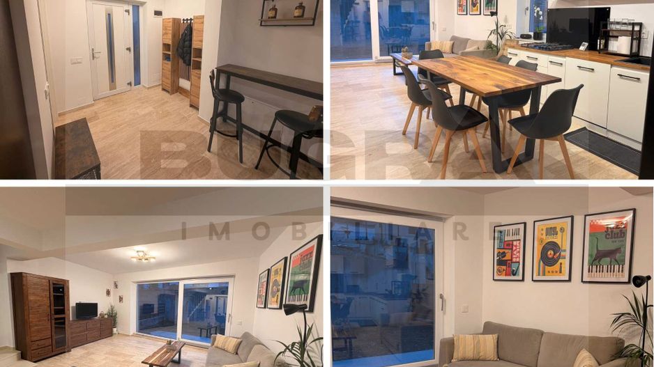 Duplex ultrafinisat de 120mp, curte 250mp, 4 parcari, zona Campului - Poză 1