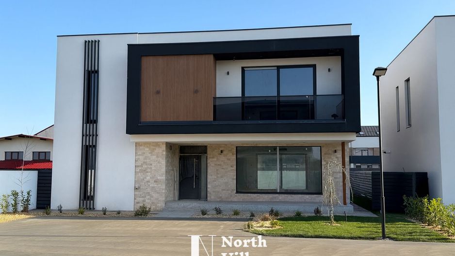 North Villas Pipera | Vila Individuala Finalizata | Pompa Caldura - Poză 2