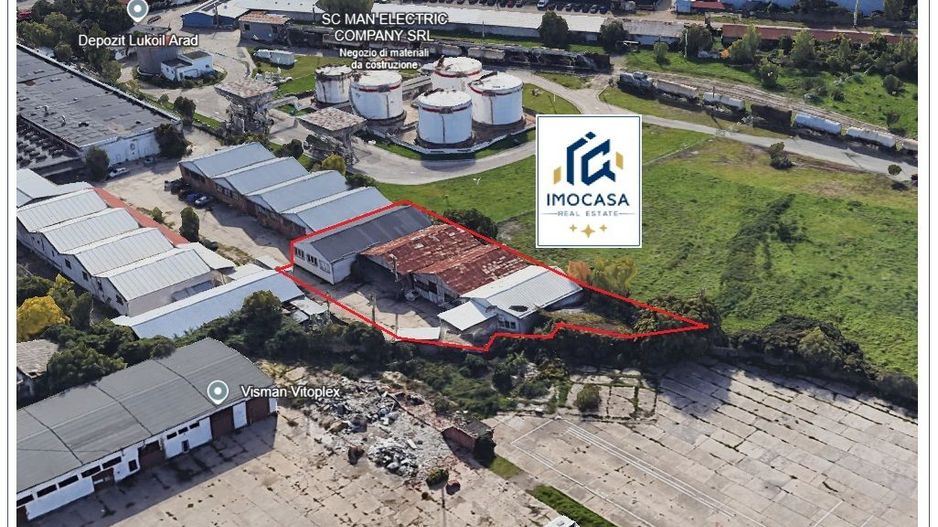 De vânzare Hală industrială 925mp Suprafața Teren 1820mp, Arad - Poză 1