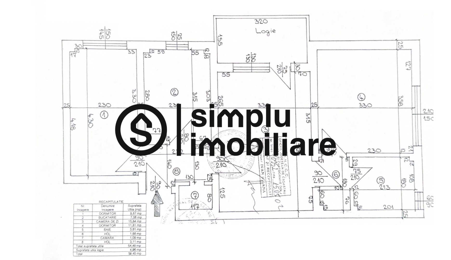 Apartament 3 camere Calea Bucuresti McDonalds - Schiță 15