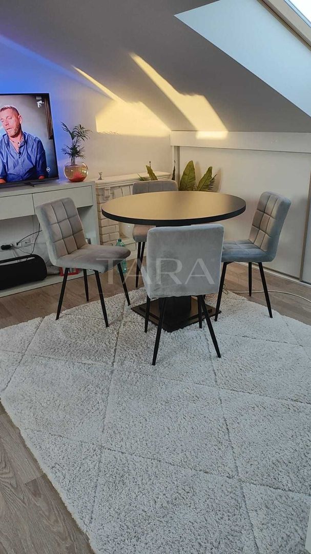 Apartament 2 camere, mansardă înaltă,  Parcul Poligonului, Florești - Poză 1