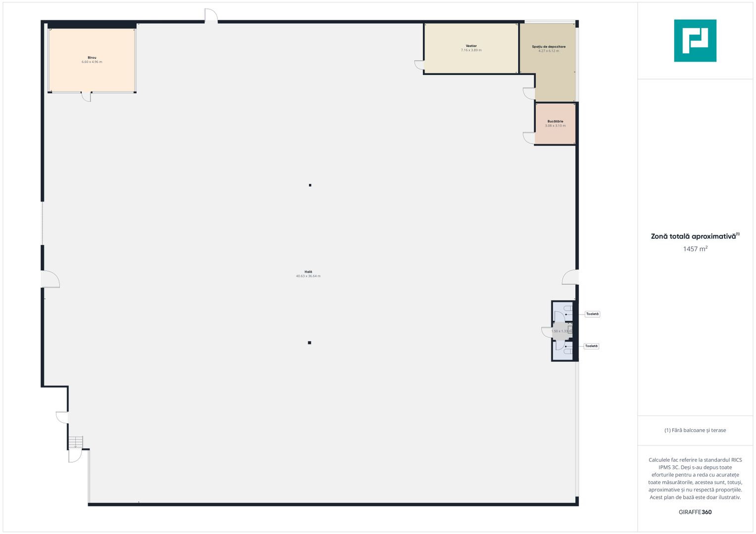 Spațiu depozitare 1,400 mp de închiriat în Ghiroda - Poză 13