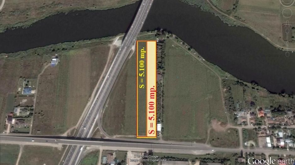 MOARA VLASIEI, langa nodul Autostrazii A3, 10200 mp. teren cu pozitie stradala - Poză 2