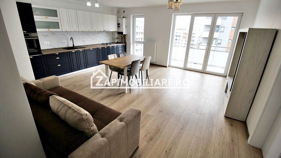Apartament 2 camere,bloc nou,56mp.1 parcare privată 1pivnită - Poză 2