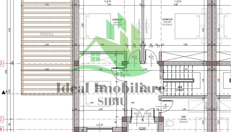 Duplex cu Modern cu 4 camere, in zona Triajului - Schiță 4