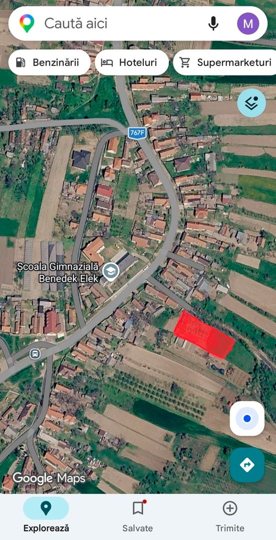 Teren intravilan Cetariu 2000m - Poză 1