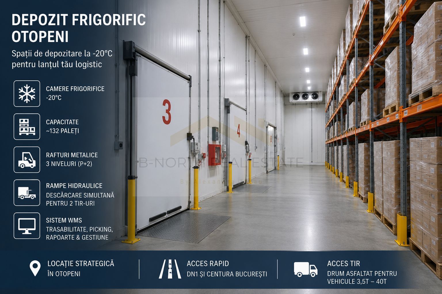 Depozitare frigorifică Otopeni | Acces rapid DN1 și Centura  | Camere -20°C - Poză 2