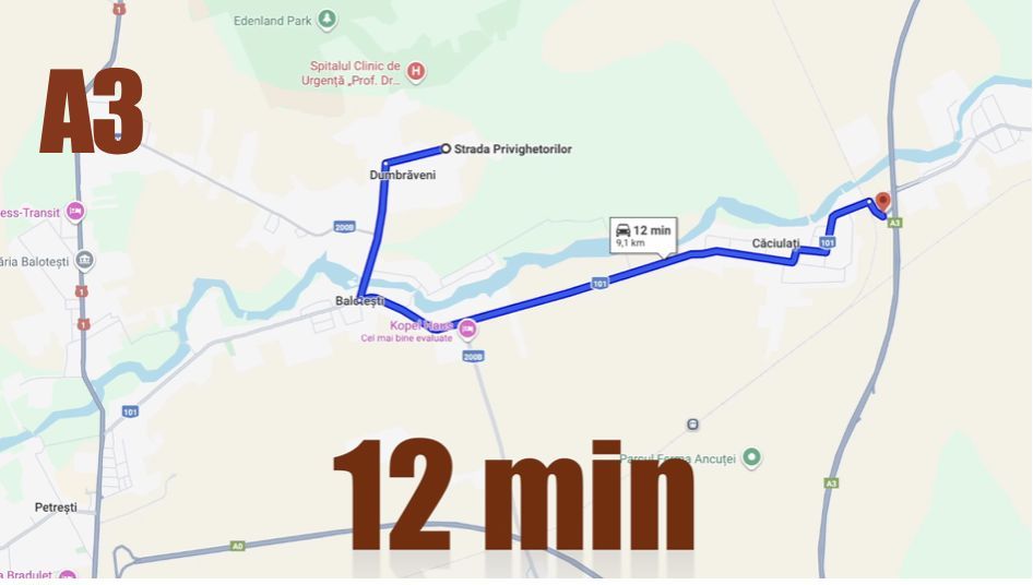 Vila pentru cei care vor spațiu, natură și acces rapid către București - Poză 46