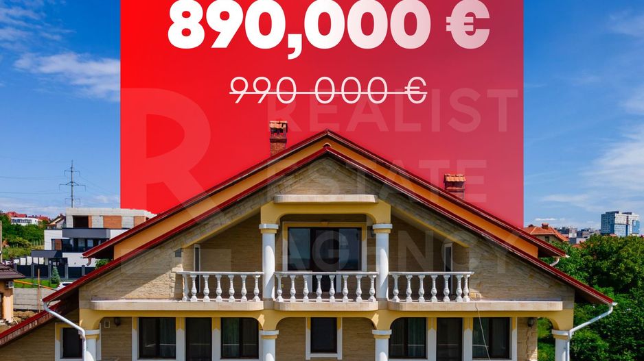 Casă în 4 nivele, amplasat pe strada Chicago, Stăuceni. - Poză 40