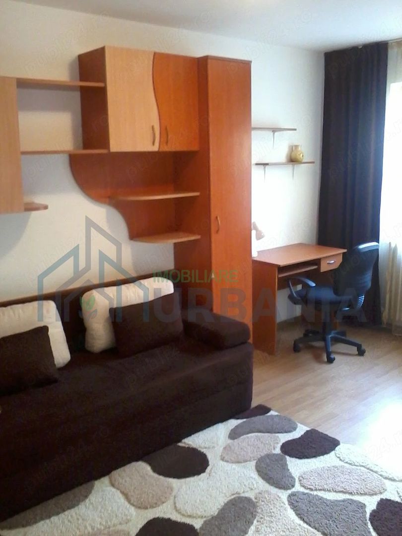 Garsoniera de inchiriat, Podu Ros, Iasi - 25 mp, mobilata si utilata - Poză 3