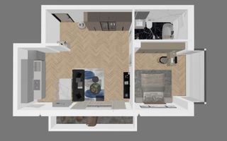 Apartament 2 Camere | Lift | Vedere Panoramica | Terra, Floresti - Poză 2