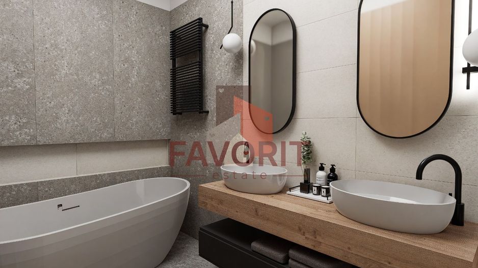 Etaj 2. Apartament pe 2 nivele. 2 bai. 2 locuri de parcare - Poză 12