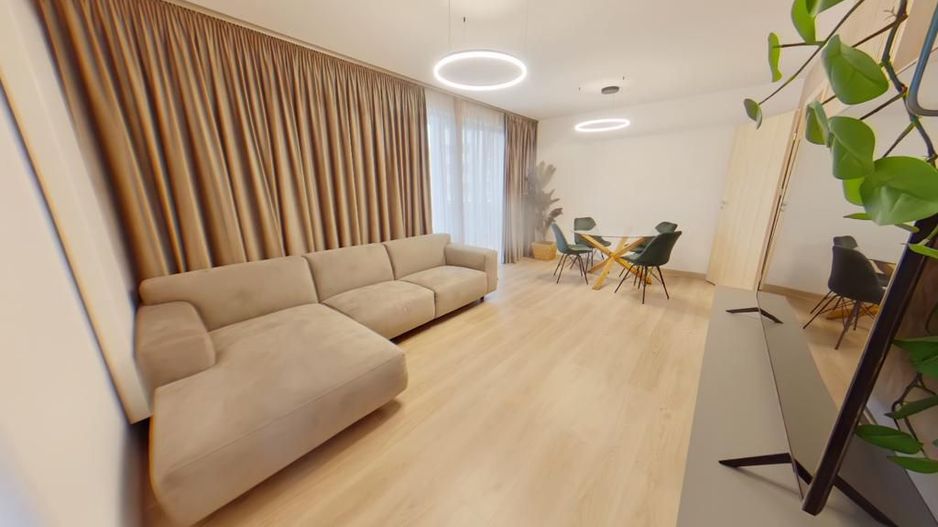 Inchiriem apartament 3 camere mobilat utilat lux cu parcare subterana - Poză 2