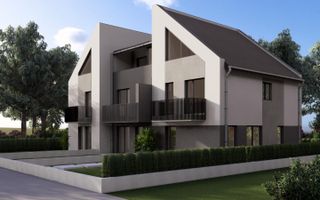 Vilă Triplex 4 Cam Arhitectură Modernă- Grădină Individuală -Panouri solare - Poză 6