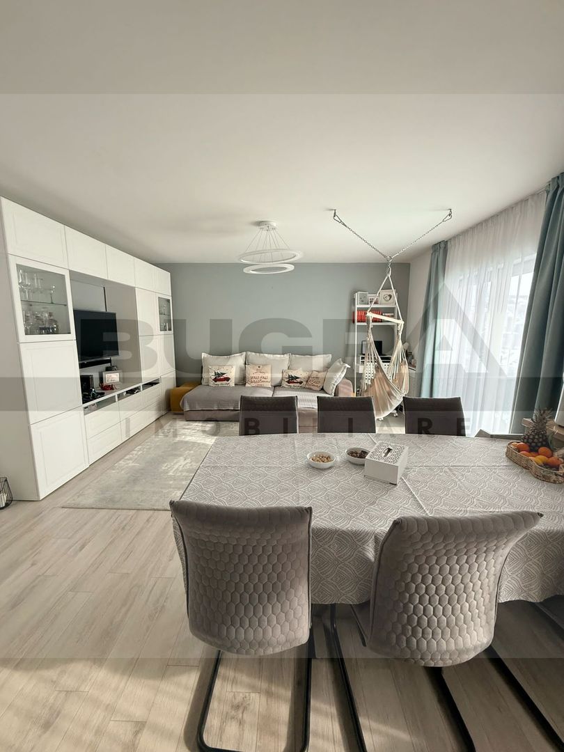 Apartament 2 camere, 53 mp, parcare, zona Home Garden - Poză 4