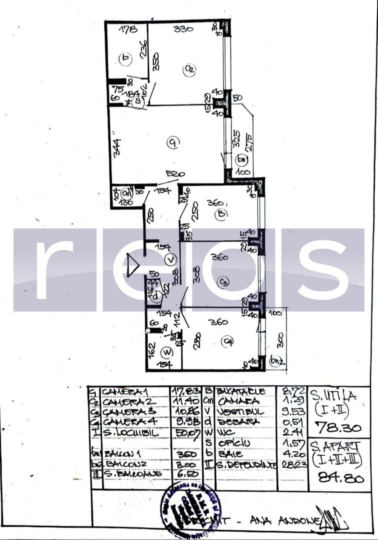 VANZARE 4 CAMERE | TEIUL DOAMNEI  | 2 BAI | 2 BALCOANE | - Poză 13
