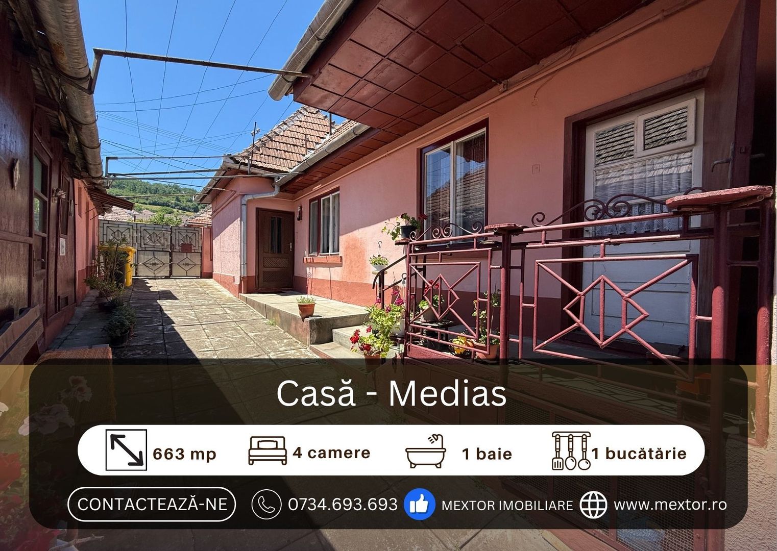 Casă 4 camere, Mediaș - Poză 1