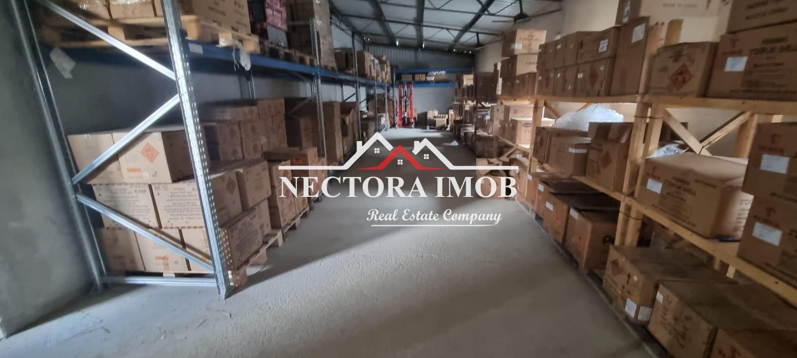 NECTORA IMOB-Hala 240 mp cu Teren 1.500 mp, Utilitati, Curte betonata - Poză 3