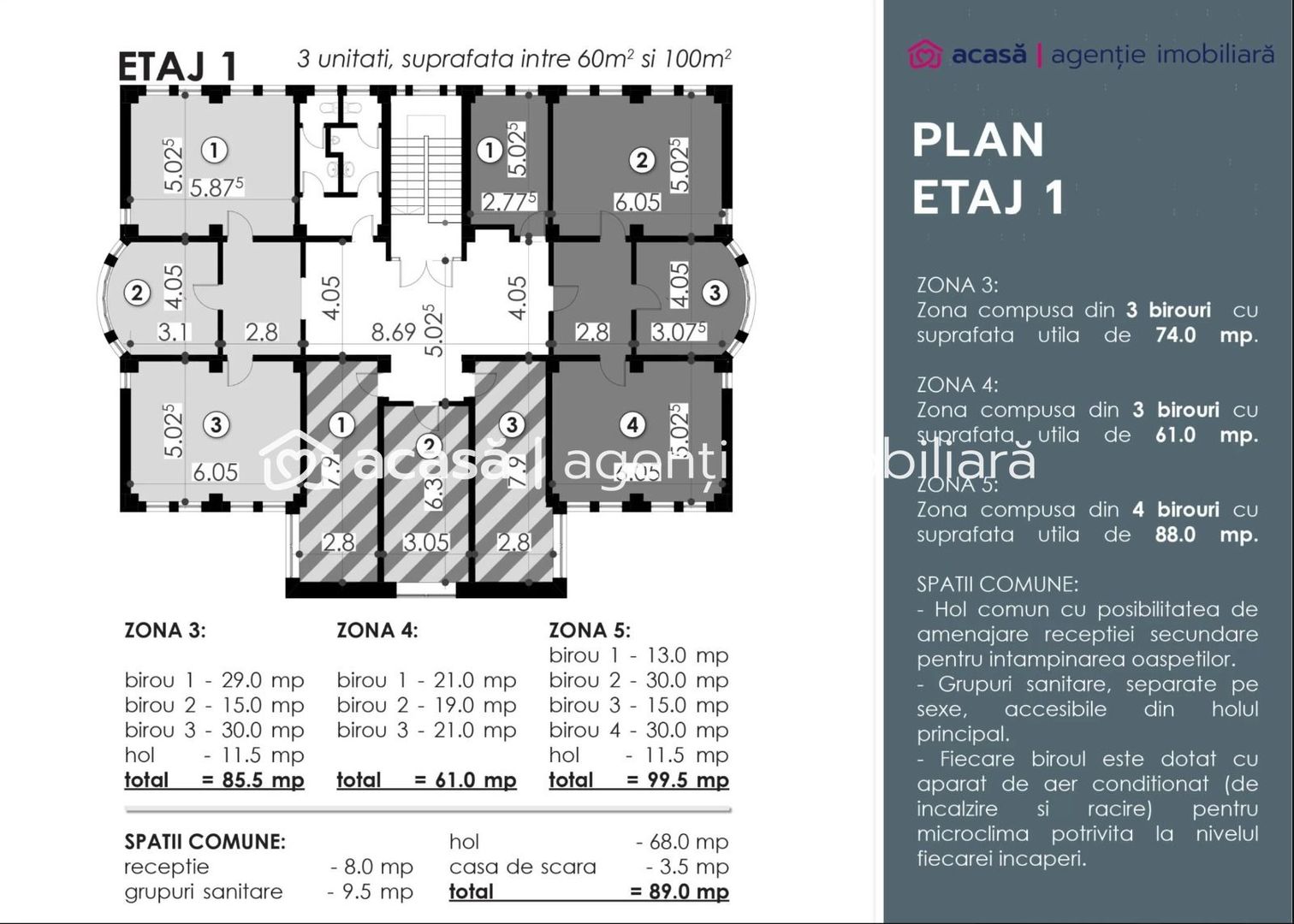 Birouri de închiriat in cladire simbol - Poză 11