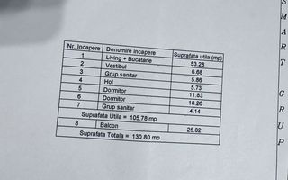 Apartament 3 4 Camere UpGround Metrou Pipera Fabrica de Glucoza 130mp - Poză 10