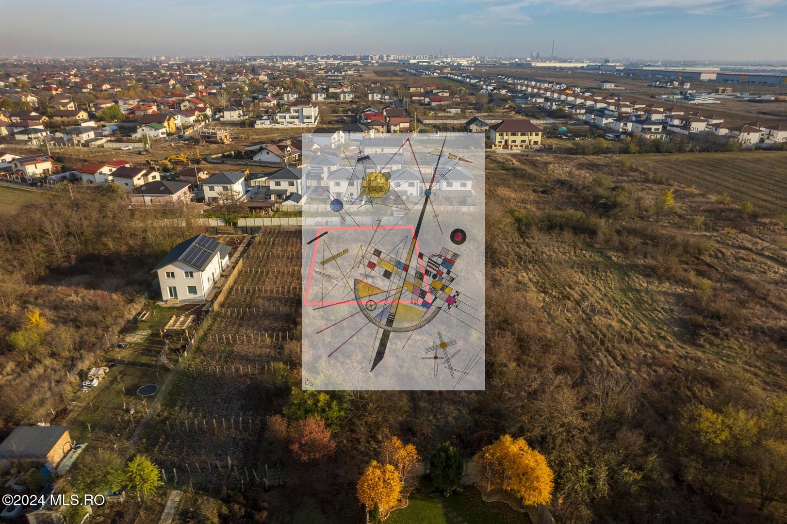 DRAGOMIRESTI-DEAL, TEREN 447 MP, DESCHIDERE 11 MP! - Poză 8