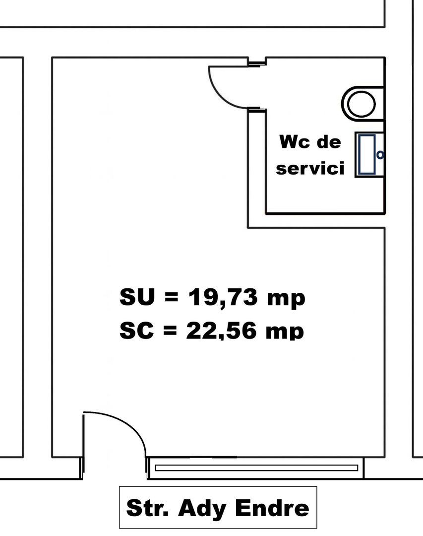 Spatiu comercial de inchiriat – ultracentral, str. Ady Endre, Oradea - Poză 10