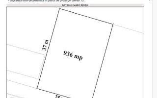 Teren 936 mp | Iancu Nicolae - Pipera | Super Pozitie | - Schiță 6