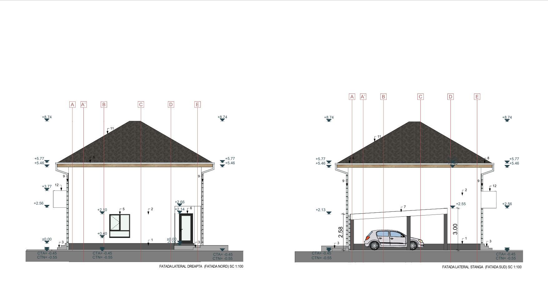 De vanzare casa in constructie  4 camere P+1E, Cristian Sibiu - Poză 2
