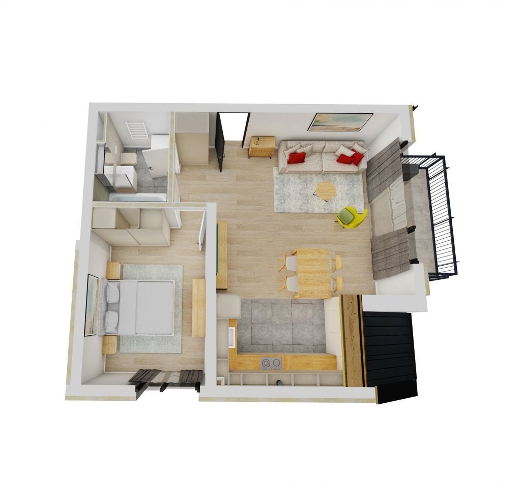 Apartamente decomandate | Lift | Gradina proprie | Dezvoltator - Poză 17